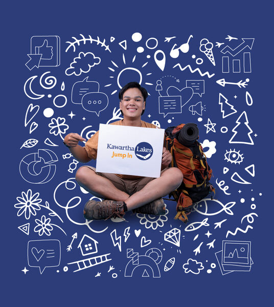 Kawartha Tourism branding graphic alternate
